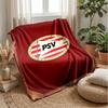 PSV Eindhoven FC Coperta Morbida in Pile di Flanella Leggera Accogliente Calda Coperta da Divano Letto Decorazione per la Casa
