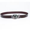Alloy Belt American Skeleton Playing Card Modeling Belt Fashion Trend Personalized Western Denim Belt