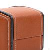 Single Grid PU Leather Watch Case Display Holder Organizer Jewelry Box, 9x10x8cm