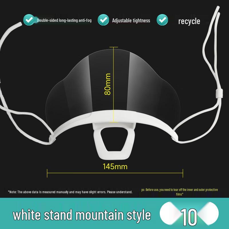 Changbaosen Anti-Saliva Reusable Catering Face Shield