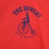 FRUIT OF THE LOOM 90s Made in USA Old Back print BOWERY Short sleeve T-shirt Men's Used