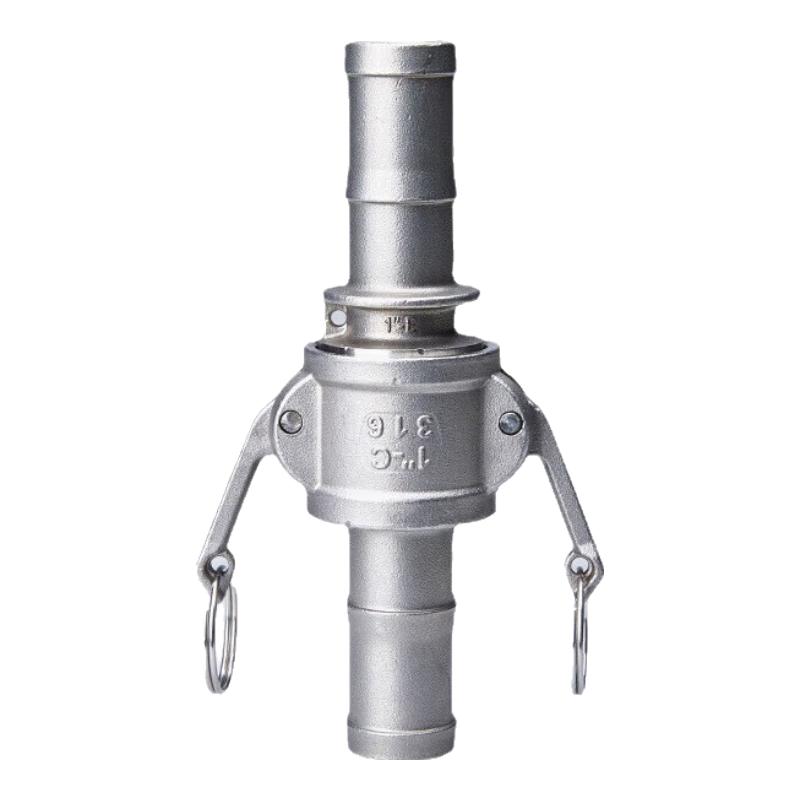 Stainless Steel E+C Type Camlock Hose Barb Quick Coupling