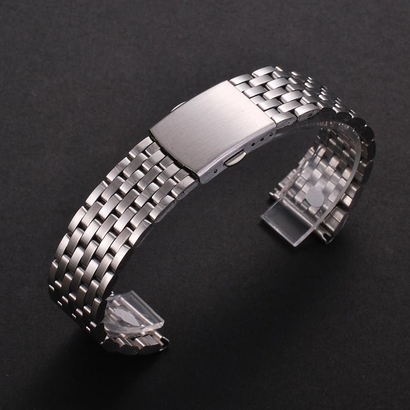 18mm 22mm 20mm Stainless Steel Strap for Samsung Galaxy Watch 3 45mm 46mm Active 2 S3 Band for Huawei GT2/3 Amazfit Bip Bracelet