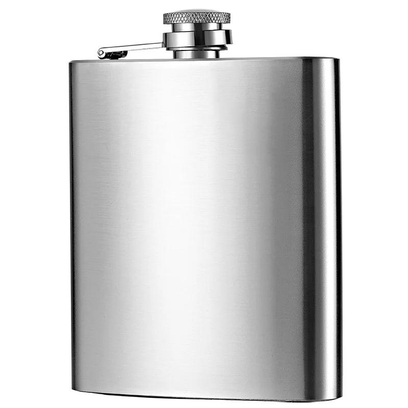 1-10 Oz Hip Flask High Quality Wine Whisky Pot Bottle Hip Flasks Drinker Alcohol Bottle Portable Drinkware Stainless Steel