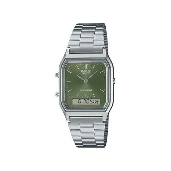 [Casio] Часы Casio Classic [Подлинный отечественный продукт] AQ-230A-3AMQYJF Унисекс Зеленый