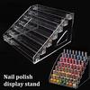 Transparent Acrylic Desktop Display Stand Transparent Nail Polish Display Stand  Cosmetic