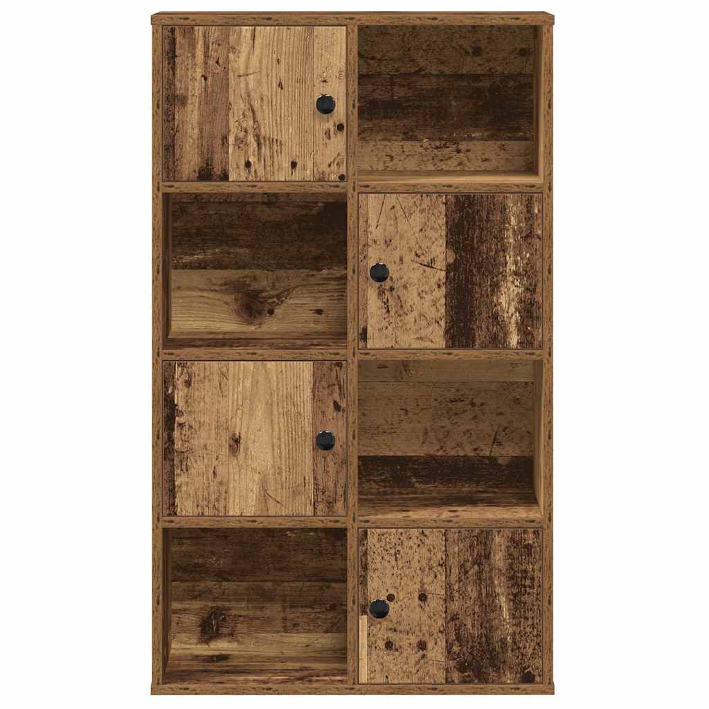 Bookshelf Reclaimed Wood Look 60x24x101.5 cm Engineered Wood