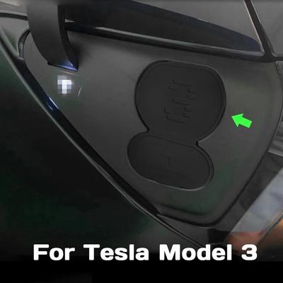 Pro Tesla Model 3/Y Silikonový chránič otvoru nabíječky Evropský standard Kryt zástrčky nabíjecího portu auta Ochranný kryt proti prachu nabíječky
