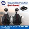 High-quality 5/6 Speed Car Accessories Gear Shift Knob Leather Manual Stick HandBall For VW Golf 5/6 MK5 MK6 Scirocco(2009)
