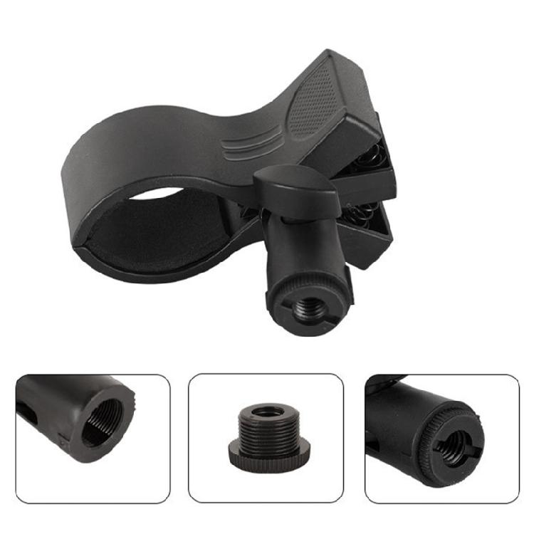 Universal Microphones Clamp with Improved Clamping Force and Protective Foam for Conference Rooms and More