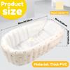 Animal Baby Swimming Bathtub Inflatable Baby Bathtub Anti Slip Shower Basin Portable Infant Bath Tub Toddler Bathtub Swimming