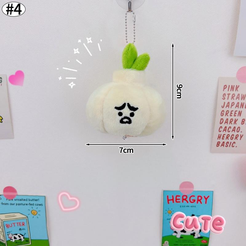 Vegetable Mini Food Plush Keychain Cute Potato Stuffed Keychains Backpack Pendant Car Keyrings Party Favors Classroom Prizes