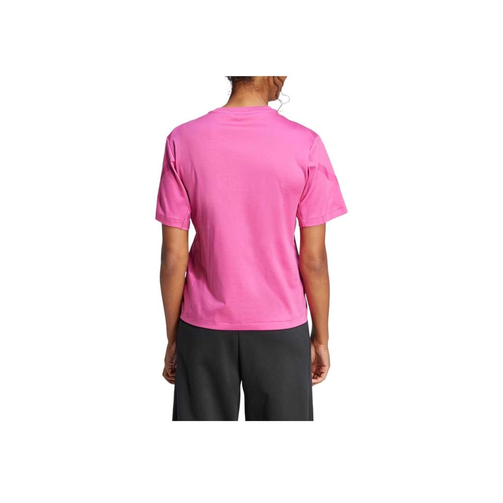adidas Z.N.E. Skin-Friendly Breathable Soft Comfortable Pullover Short Sleeve T-Shirt Women T-Shirts Purple Red JD0815