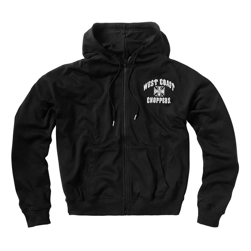 West Coast Choppers Толстовка на молнии Iron Oversized EU L