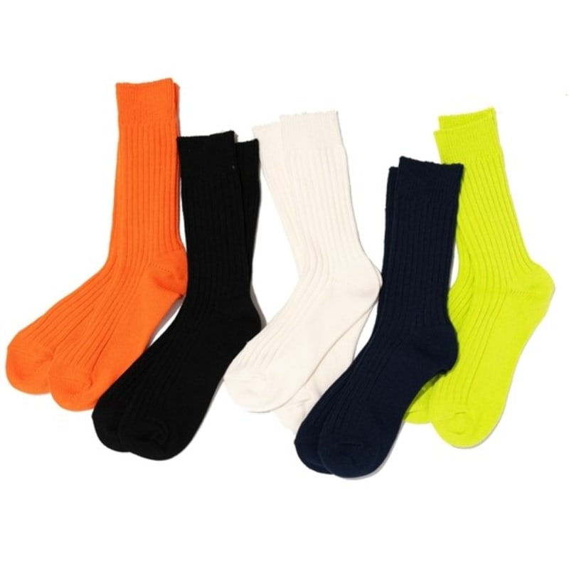 

ROIDESROIS Daily Color Socks (5 Colors) lime