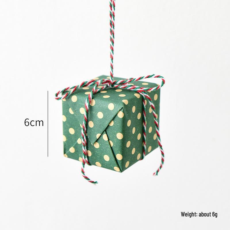 

NUCHI Mini Christmas Gift Boxes and Ornaments for Tree Decoration
