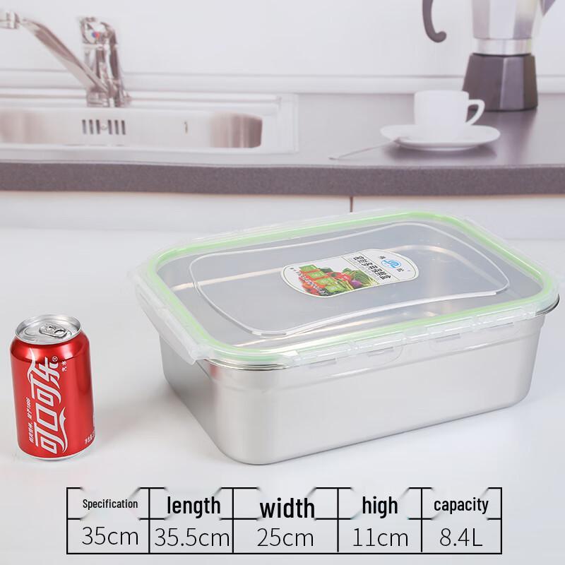 304 Stainless Steel Food Storage Container