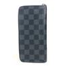 Louis Vuitton N61653 Damier Graphite Portefeuille Vasco Zip Around Long Wallet