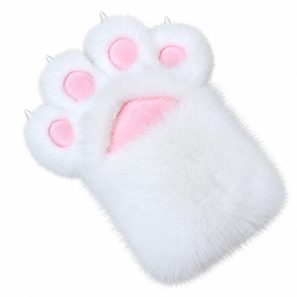 1Pc Thicken Cosplay Cat Paw Glove Plush Furry Glove New Cosplay Glove Props