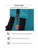 Unisex Multifunctional Chest Bag: Wear As Double-shoulder, Single-shoulder, or Crossbody; Versatile Small Niche Design.
