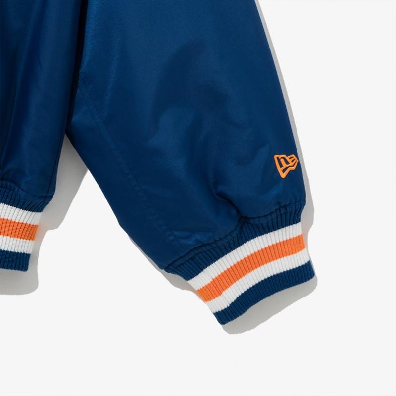 New Era Mlb New York Mets Authentic Stadium Jacket Blue