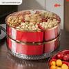 Elegant Rotating Dried Fruit Serving Tray