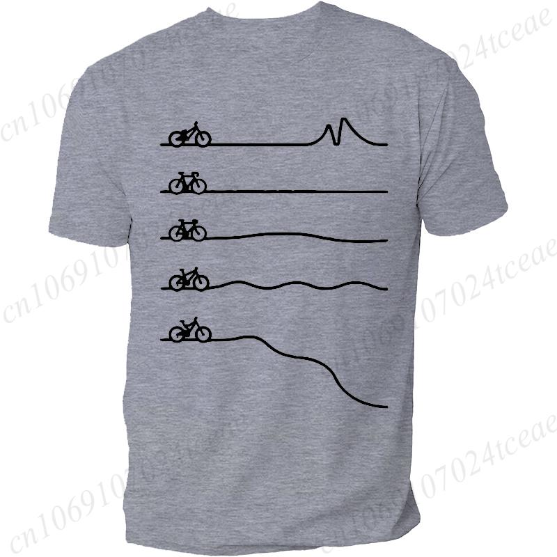 

Bicycle Downhill MTB Gearwheel Cycling Biker Mountain Bike T-Shirt Clothes Summer Fashion Men Women s T Shirts Tee Clothing 5XL різнокольоровий