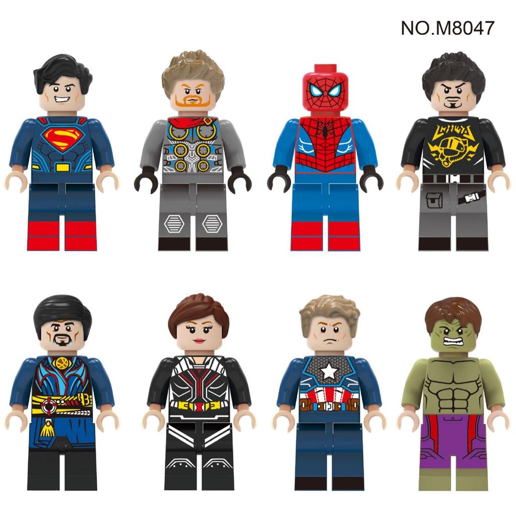Non-Toxic Humanoid Dolls Toysbuilding Blocks Digital Action Figures Assembled Toys Crawler Children'S Educational Toys