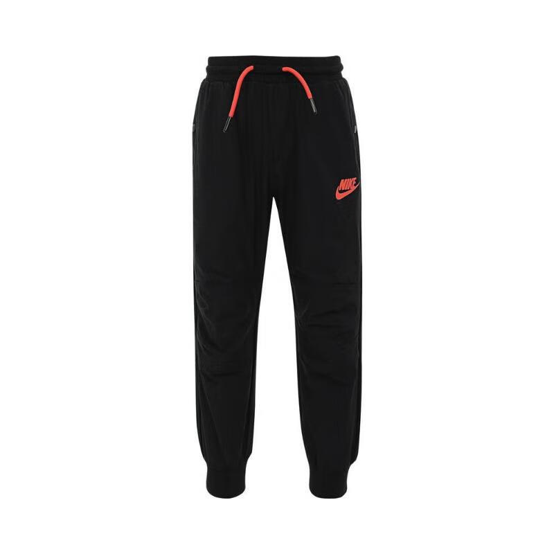 

Nike Knitted Sports Pants With Drawstring And Lettering Comfort Kids bottoms Black IB8211-010 L