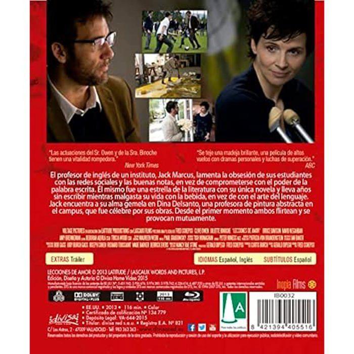 Blu-Ray - Lecciones de Amor - Film romantique - Émotionnel - Histoire d'amour - Drame