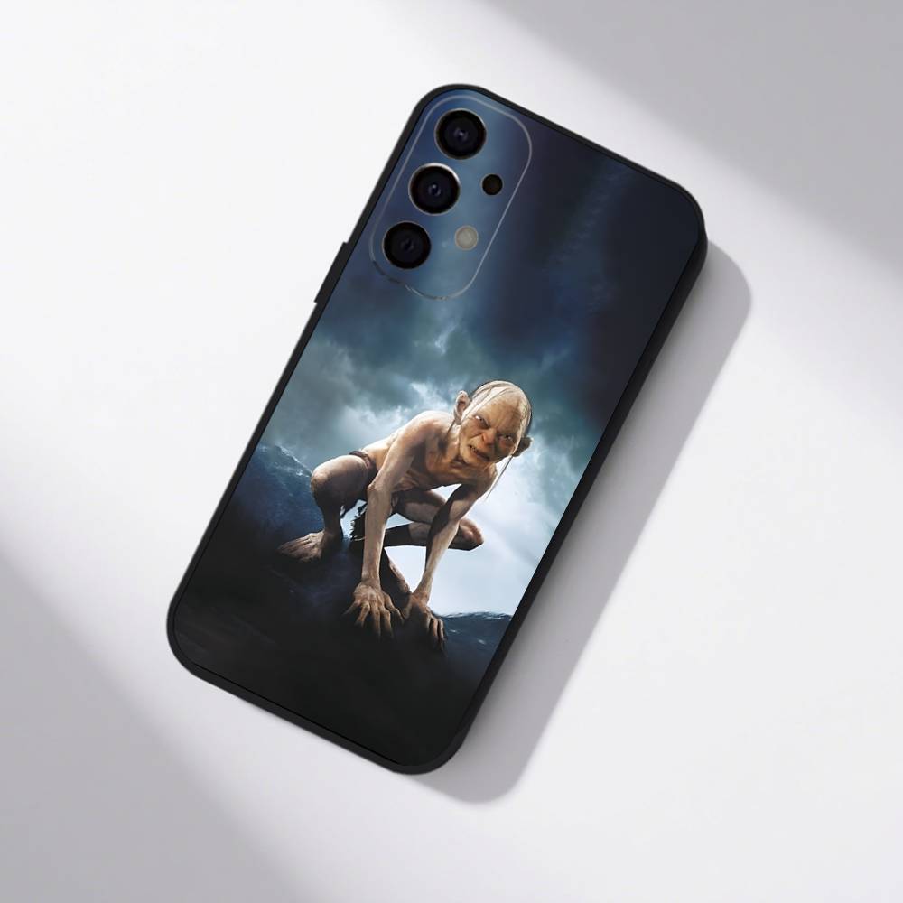 Custodia per Telefono L-Signore degli A-Anelli Gollum Per Samsung S25,S24,S21,S22,S23,S30,Ultra,S20,Plus,Fe,Lite,5G Copertura Nera