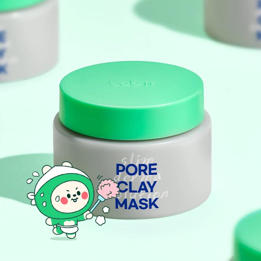 Labit by Dr.G Maschera all'Argilla Pori 50ml x 2 — Maschera Fango Idratante Derma Coreana