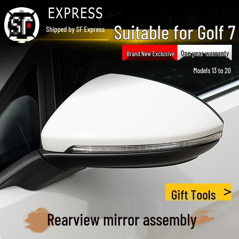 Complete Rearview Mirror Assembly for 2014-2020 Volkswagen Golf 7 Left - Driver