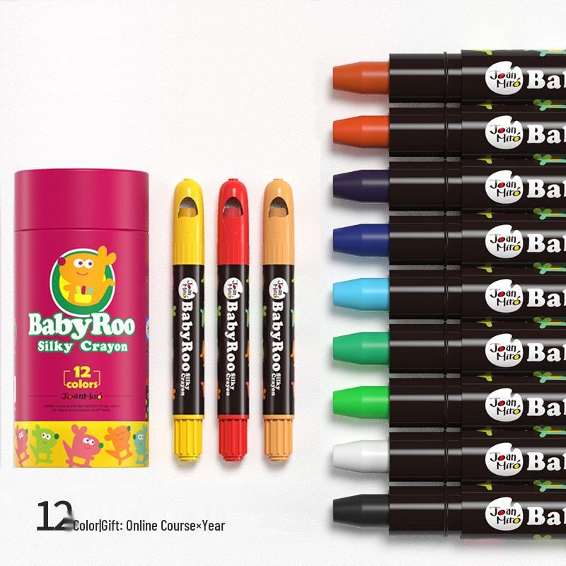 Meile Children's Washable Watercolor Pens & Crayons Set
