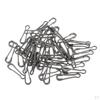 50 Pieces Fishing Snaps Swivels Baits Clip Carp Tackle
