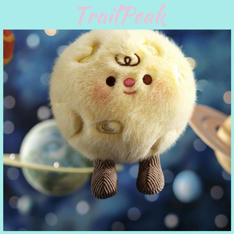 Star Plush Shaped Pendant Keychain Backpack Decoration Toy Stuffed Doll Gift