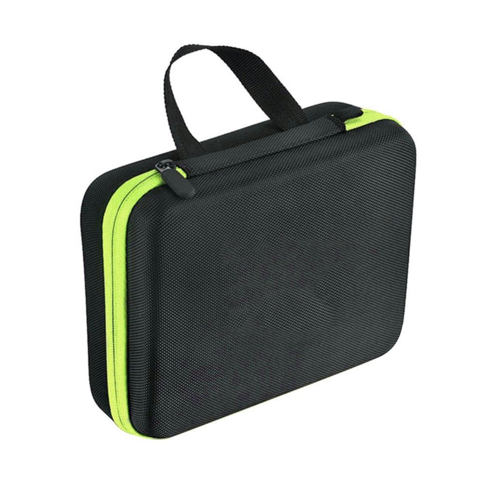 

Portable Essential Oils Carrying Case EVA 30 Slots Essential Oil Organizer Bag 15ml Bottles Hard Shell Nail Polish Storage Bag зелёный