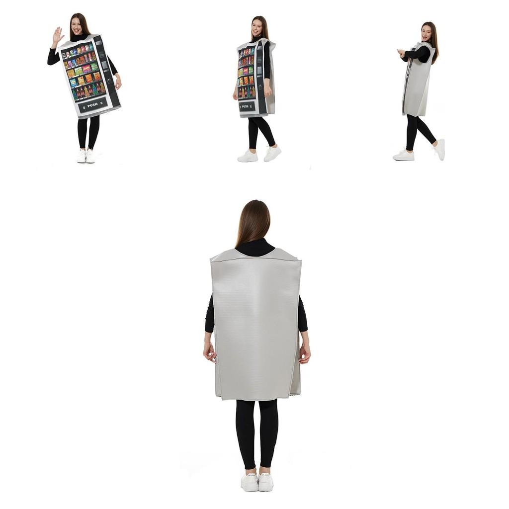 Vending Machine Stage Performance Costume For Halloween Party And Theatrical Shows With Polyester Material For Adults