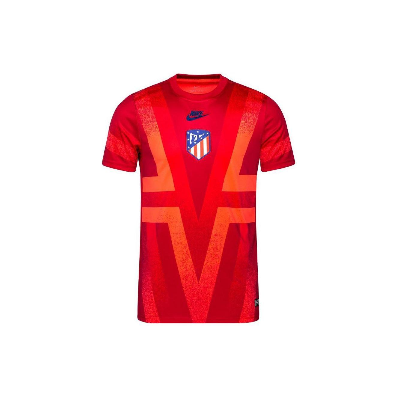 

Nike Pre Match Europe Training Casual Short Sleeve T-Shirt Men Tops Red BV1995-691