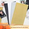 Waterproof DIY English Letter Hot Stamping Stickers for Diary Decoration - INS Style by Guka