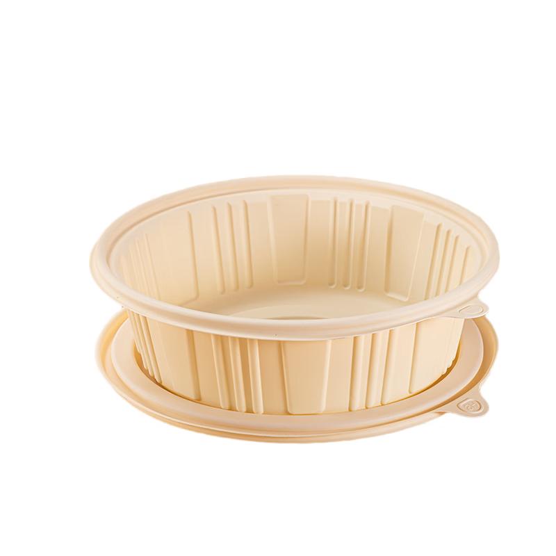 

Biodegradable Corn Starch Round Takeout Container