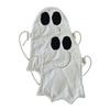 Ghost Candy Bag Spooky White Ghost Goodie Bags Fabric Ghost