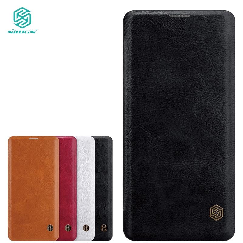 

NILLKIN Qin Серия PU Кожаный флип чехол для Samsung Galaxy S10 Plus