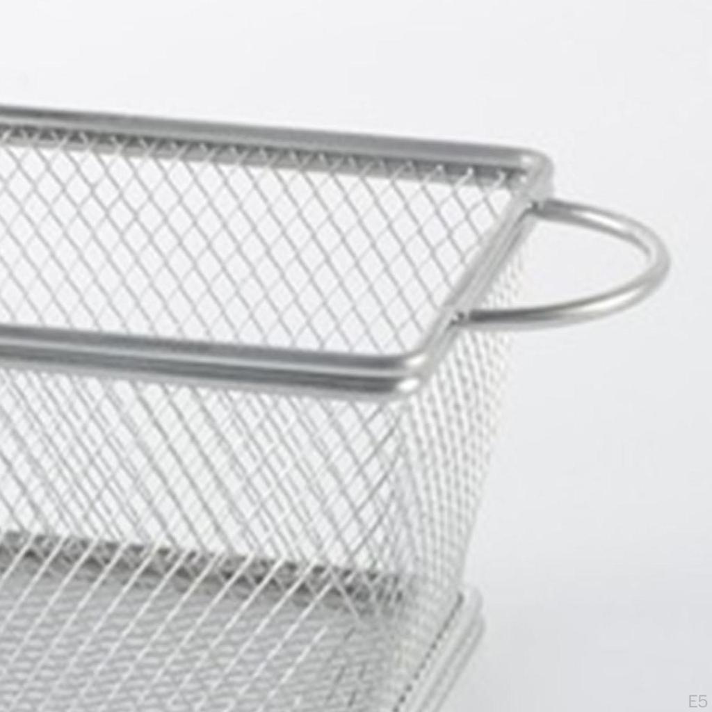 Chips Deep Fry Baskets Basket Holder Chips, , Onion Rings Frying Food Presentation Strainer for