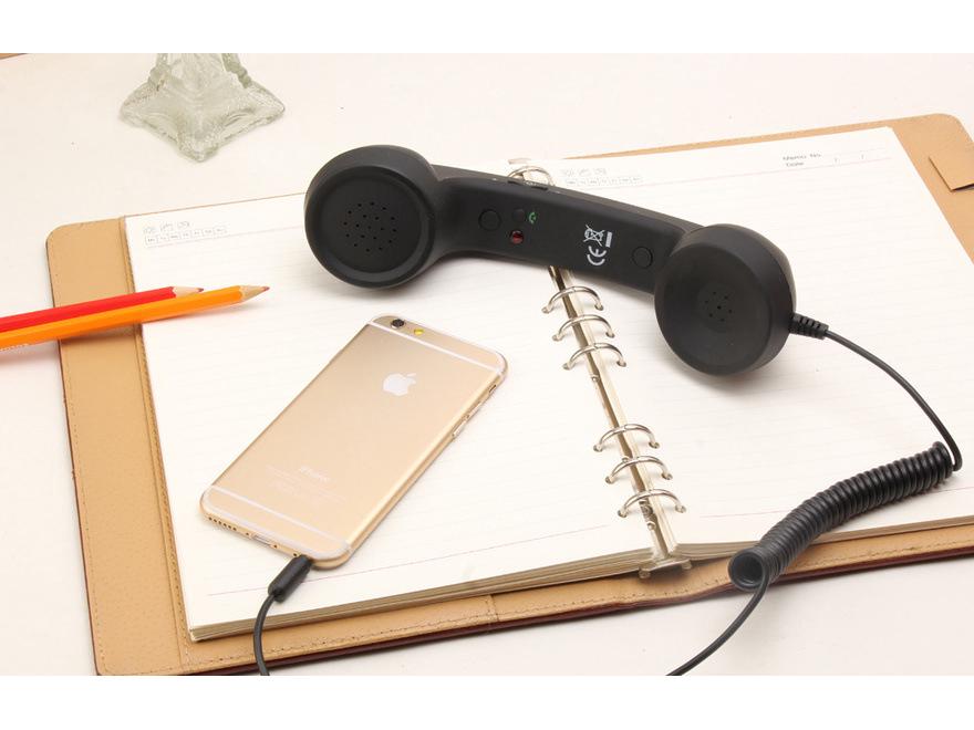 Retro Telephone Style Mobile Phone Handset Earphone