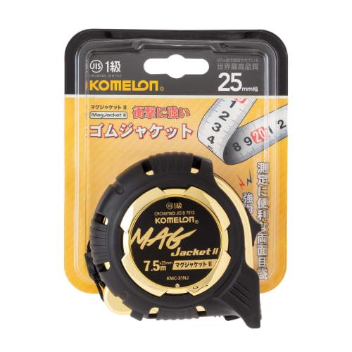 Komelon Convex Mag Jacket II Gold Tape, 25mm Wide, 7.5m, KMC-31NJ