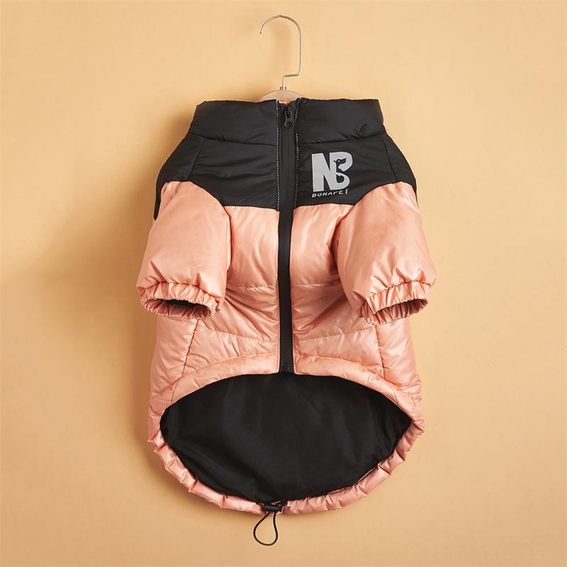 

Winter Pet Down Coat Jacket for Small Medium Dogs Reflective Puppy Dog Clothes Clothing Corgi Shiba Inu Outfit manteau chien XS（old） рожевий