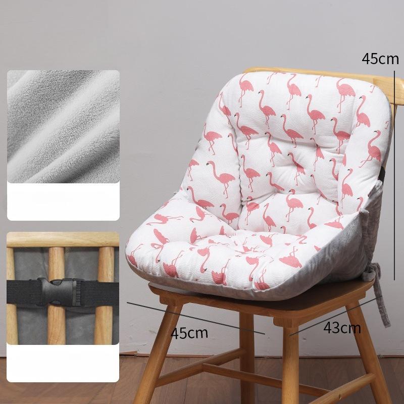Integrated Office Seat Cushions Backrest Cushion Waist Protection Seat Backrest Cushion Student Dormitory Chair Buttocks Cushion