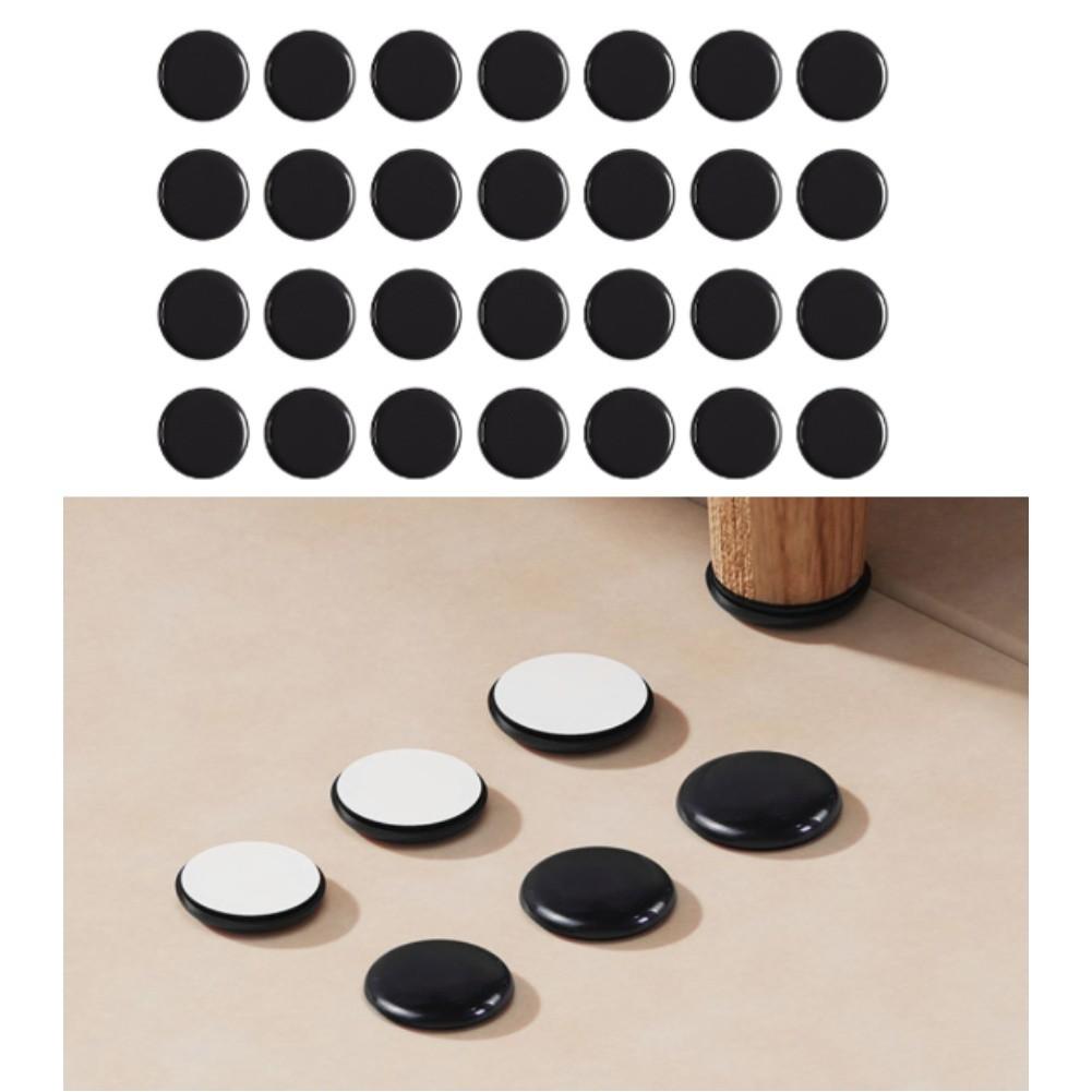 28pcs 22/28/32/38mm Self-Adhesive Furniture Pads Noise Reduction Pads Scratch-Resistant For Home Furniture