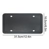 Licence Plate Frame 2 Piece Number Plate Frame Bracket Holder Mount Noise Reduction Weatherproof Adapter For Truck Trailer Golf